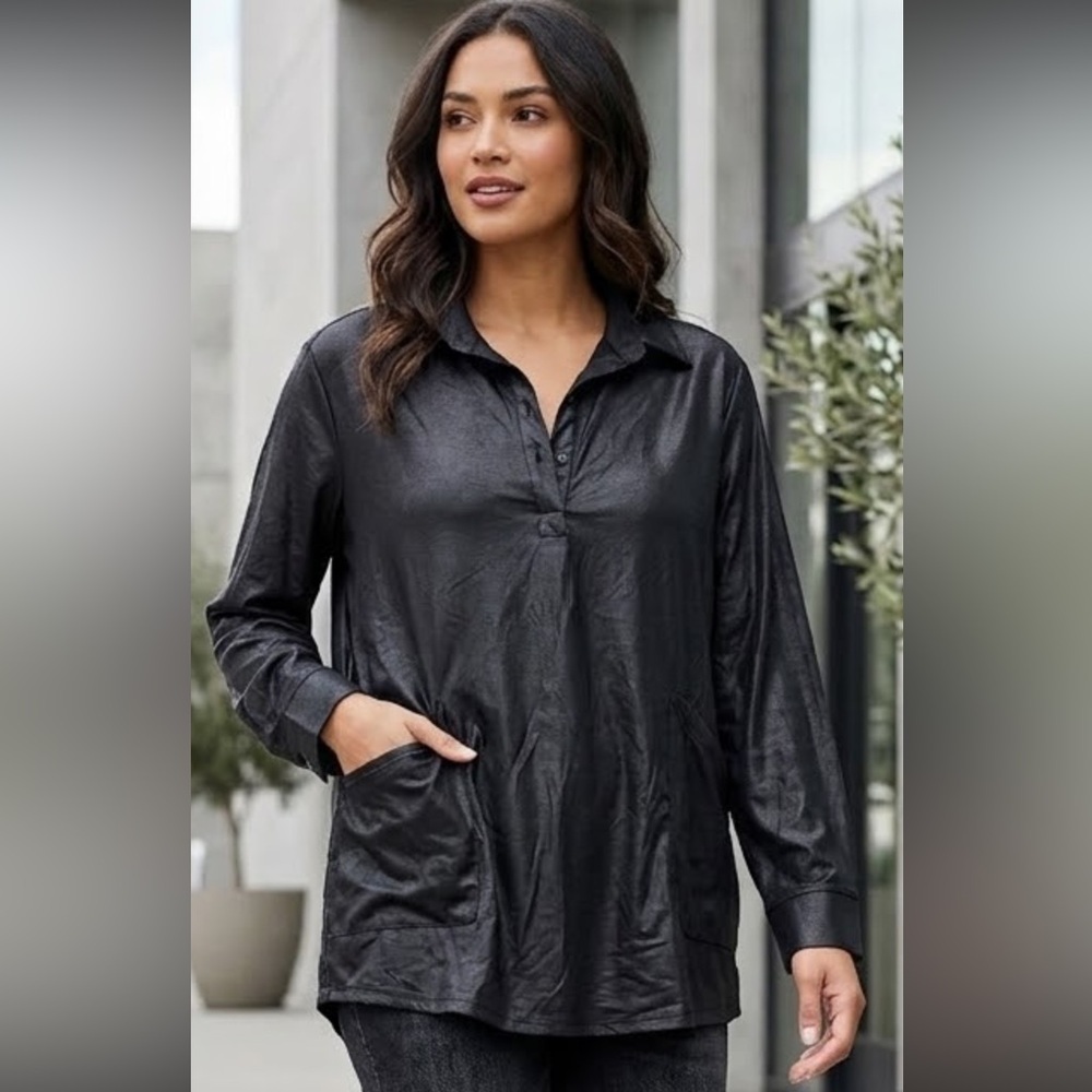 Rachel Zoe Black Lightweight Camisoles